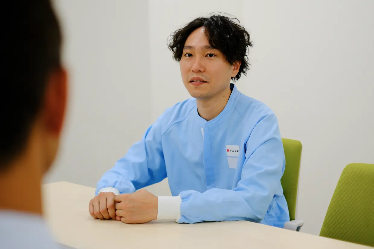 インタビュー写真